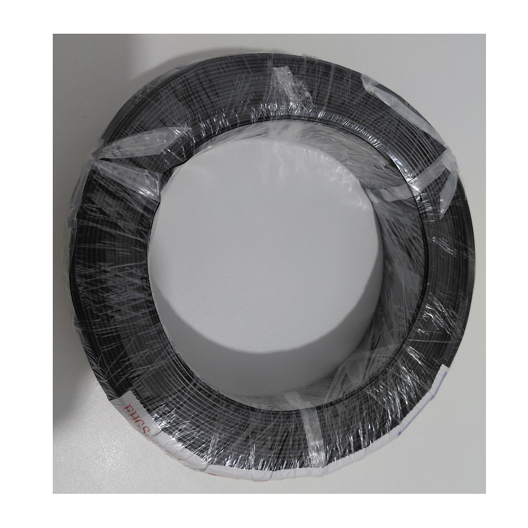 Cable Eléctrico PVC 22 AWG Negro Rollo 295 m Cobre Estañado 9