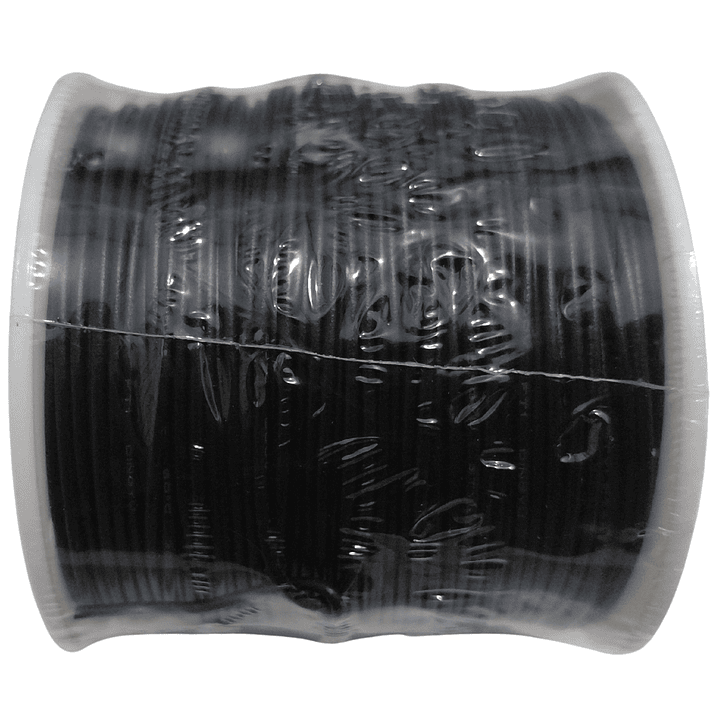 Cable Eléctrico PVC 1007 26AWG Negro Cobre Estañado Rollo 70 m 300V 3