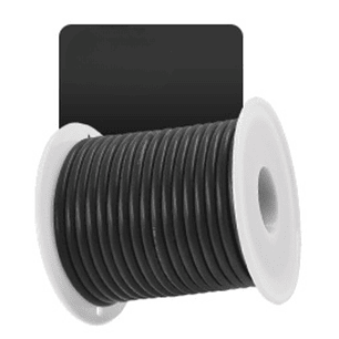 Cable Eléctrico PVC 1007 22AWG Negro Cobre Estañado Rollo 50 m 300V