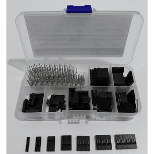 Kit 310 Piezas Conectores Dupont 2.54 mm Macho Hembra para Arduino Raspberry Pi Terminales Jumper Wire
