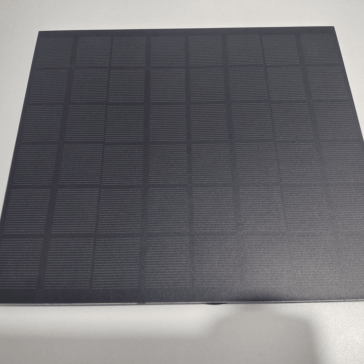 Panel Solar Monocristalino 12V 7W Portátil Mini Placa Fotovoltaica 3