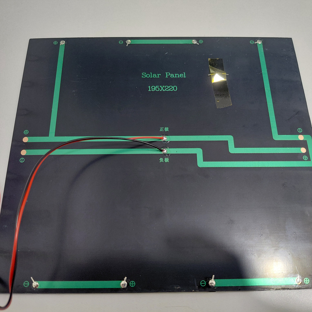 Panel Solar Monocristalino 12V 7W Portátil Mini Placa Fotovoltaica 5