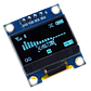 Pantalla OLED 0.96” Azul (SSD1315 / Nuevo – Soldado – Caja Plástica) - Miniatura 1