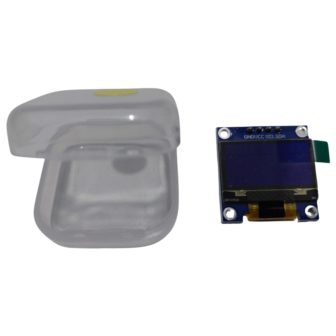 Pantalla OLED 0.96” Amarillo/Azul Doble Color – Soldada – Caja 3