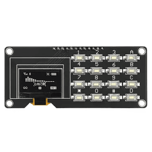 Módulo OLED 0.96” + Teclado Matricial 4×4 I2C SSD1306/1315