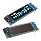 Display OLED 0.91” Blanco 128x32 I2C SSD1306 Compatible Arduino - Miniatura 5