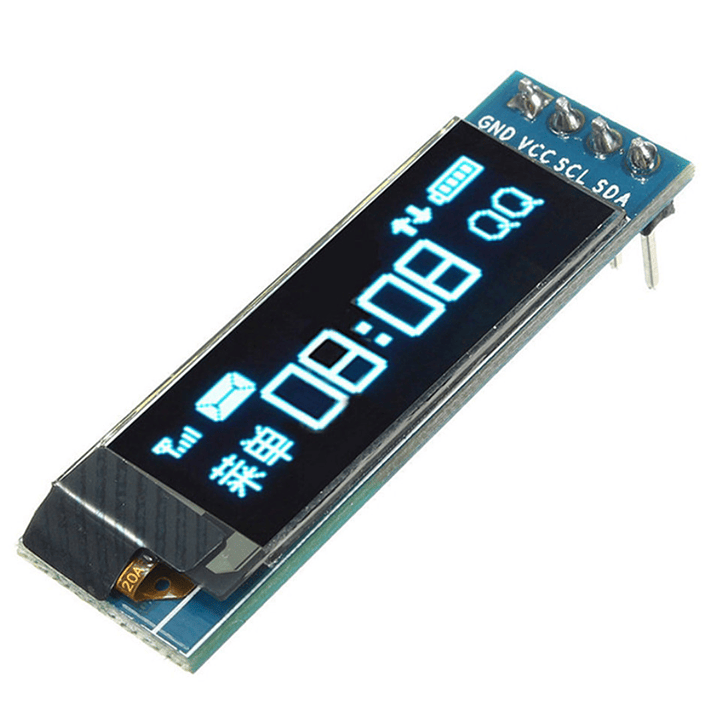 Display OLED 0.91” Azul 128x32 I2C SSD1306 Compatible Arduino 1