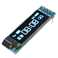 Display OLED 0.91” Azul 128x32 I2C SSD1306 Compatible Arduino - Miniatura 1
