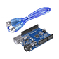Placa Desarrollo Arduino UNO R3 Mejorada CH340G MEGA328P y Cable USB B - Miniatura 8