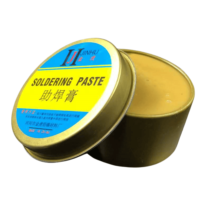Pasta de Soldar Jinhu Golden Tiger 35 g – Flux / Ayuda para Soldadura Electrónica 2