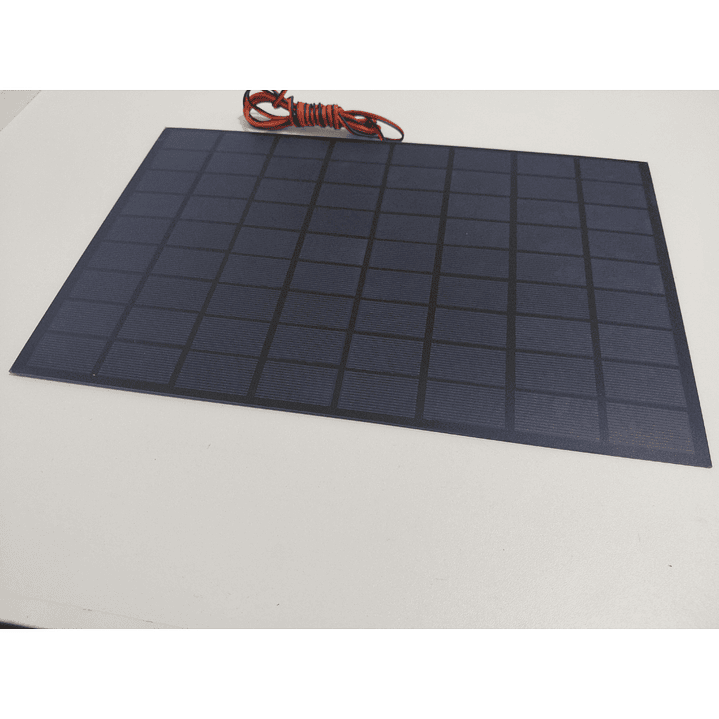 Panel Solar 9V 10W con Cable 2 m – Módulo Fotovoltaico para Proyectos y Carga DC 6
