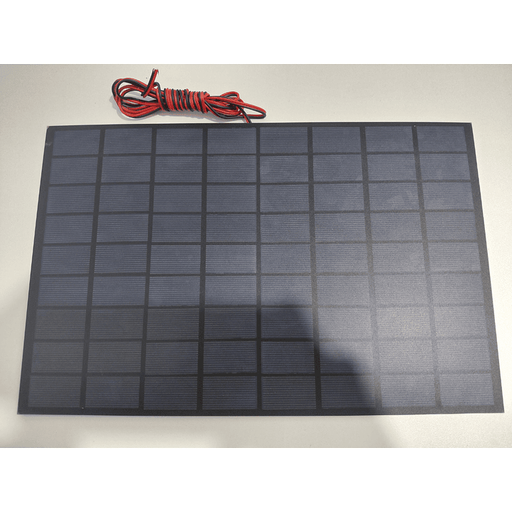 Panel Solar 9V 10W con Cable 2 m – Módulo Fotovoltaico para Proyectos y Carga DC 7