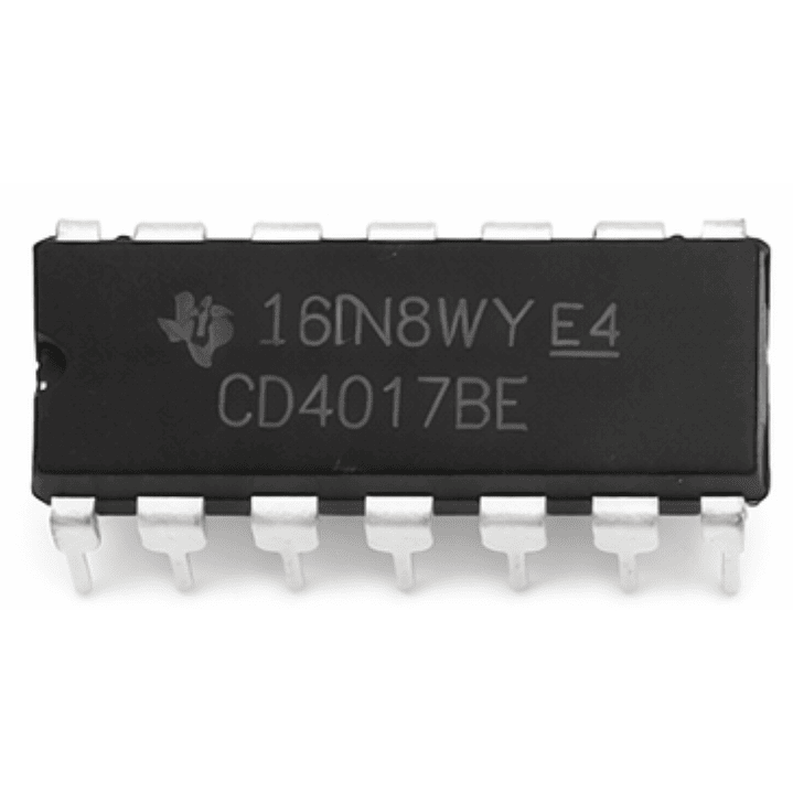 CD4017BE Contador Decimal DIP-16 IC CMOS 2
