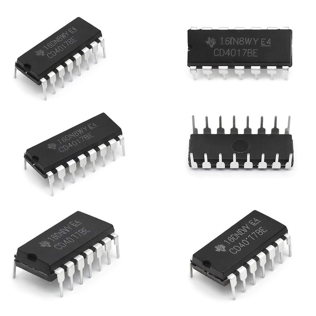 CD4017BE Contador Decimal DIP-16 IC CMOS 6