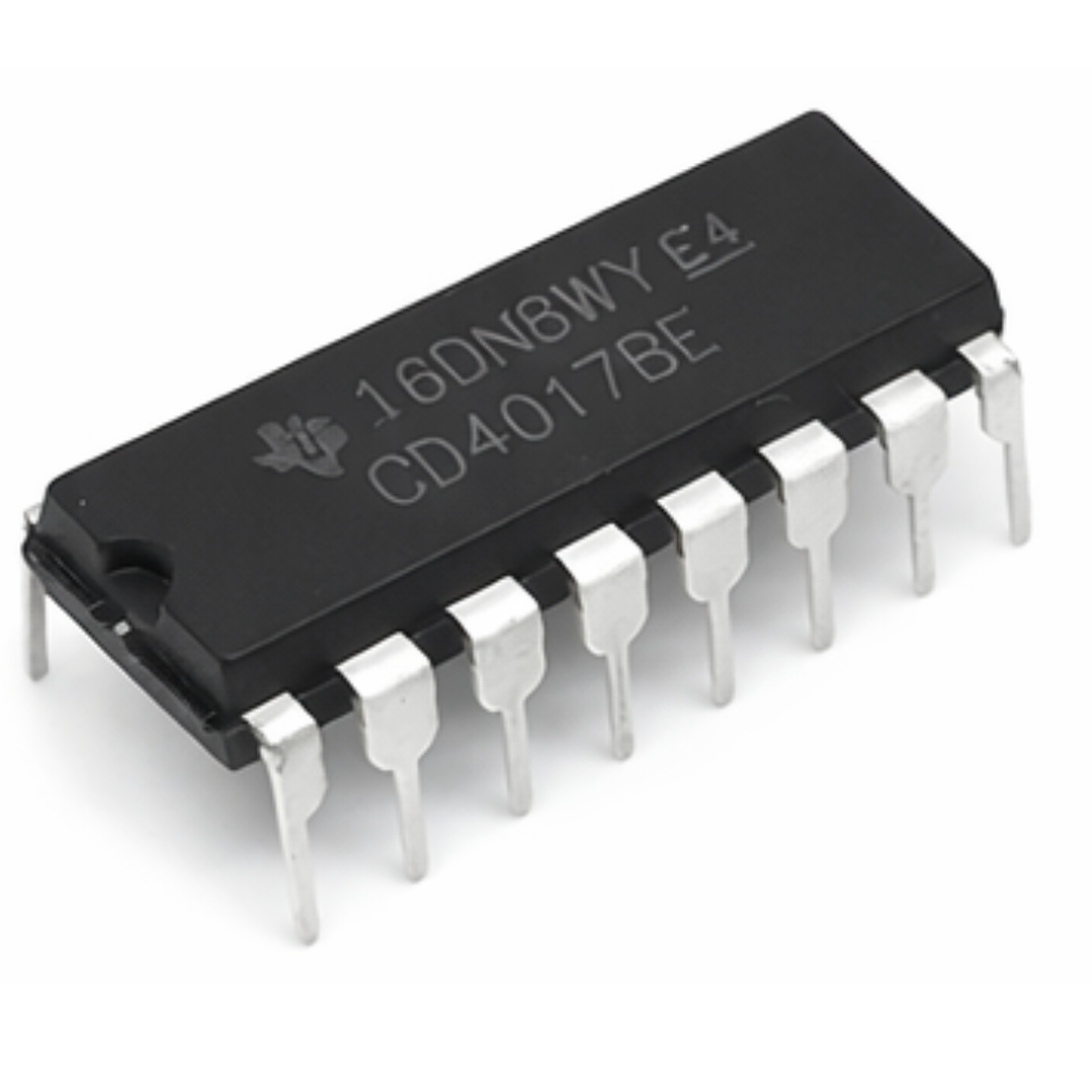 CD4017BE Contador Decimal DIP-16 IC CMOS 7