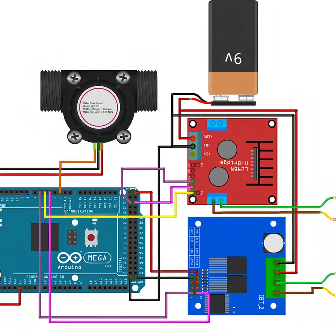 Sensor de Flujo de Agua YF-S201 1/2