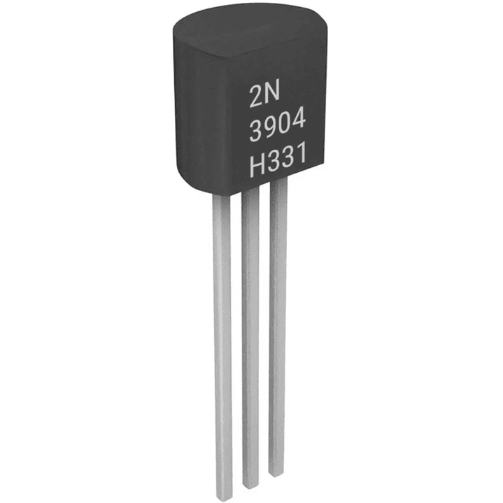 Transistor 2N3904 NPN TO-92 Paquete de 20 Unidades 3