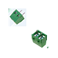 Bornera KF127-5.0-2P 5.0mm Terminal de Tornillo 2 Pines Paso 5mm para PCB - Miniatura 5