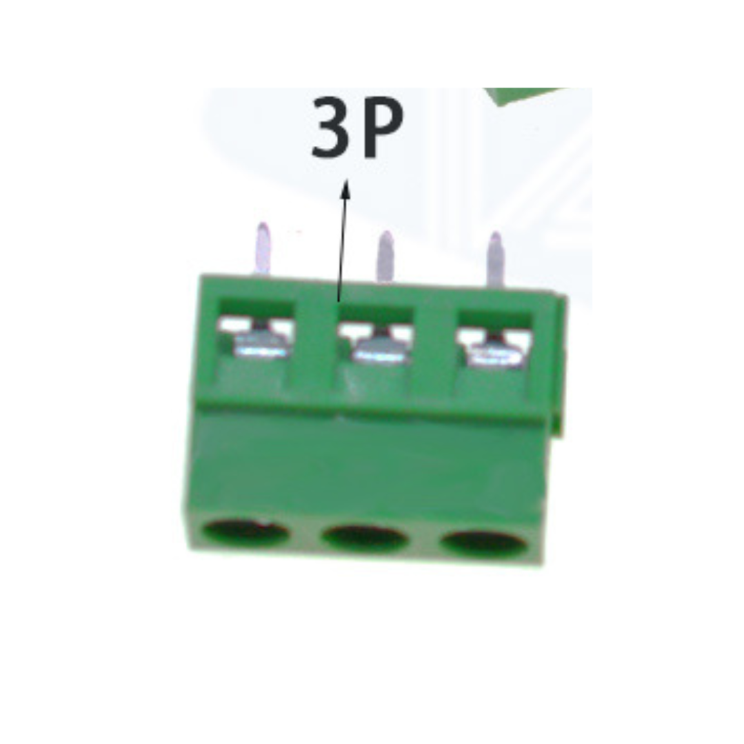 Bornera KF127-5.0-3P 5.0mm Paquete de 10 Unidades 1