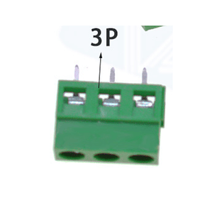 Bornera KF127-5.0-3P 5.0mm Paquete de 10 Unidades