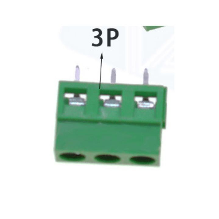 Bornera KF127-5.0-3P 5.0mm Paquete de 10 Unidades 1