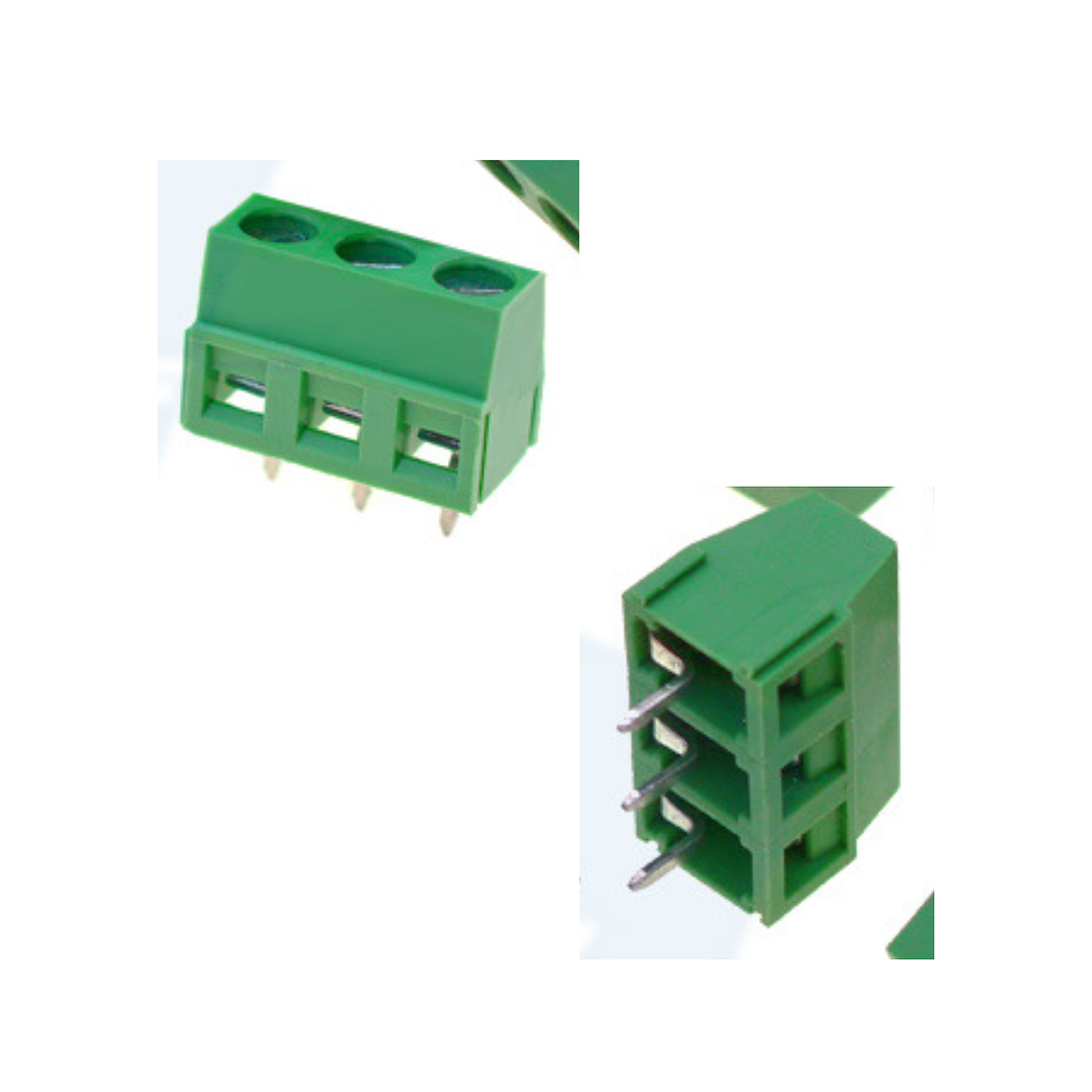 Bornera KF127-5.0-3P 5.0mm Paquete de 10 Unidades 3