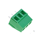 Bornera KF128-2.54-3P de Tornillo para PCB Terminal Verde 3 Pines Paso 2.54mm - Miniatura 4