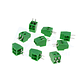Bornera de Tornillo KF128-3.5-2P para PCB Terminal Verde 2 Pines Paso 3.5 mm - Miniatura 2