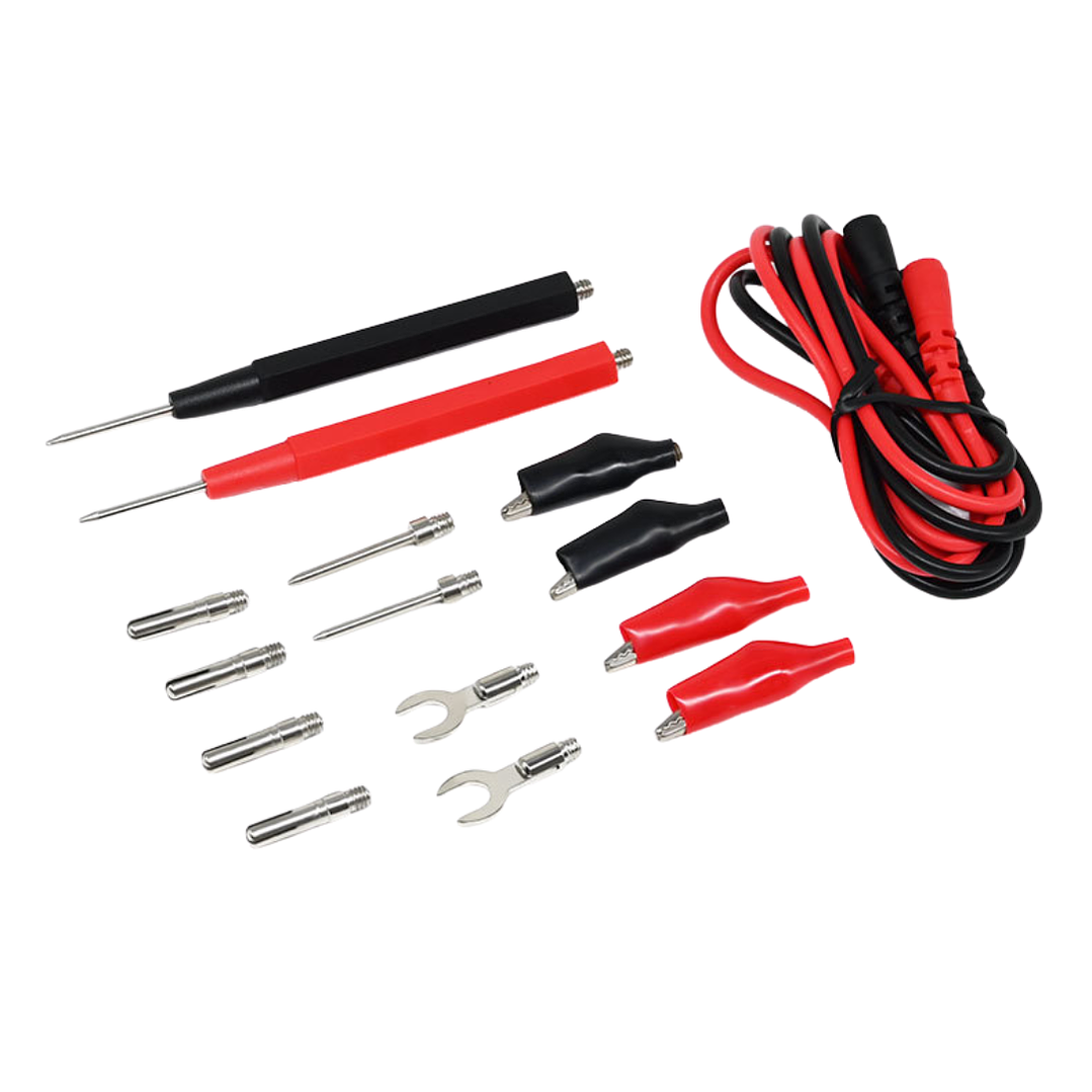 Kit 16 en 1 Cables y Puntas para Multímetro CAT III 1000V 2