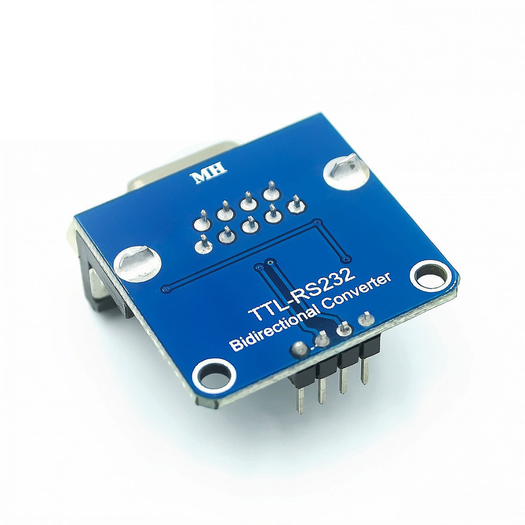Modulo RS232 TTL MAX3232 DB9 Hembra Conversor Serial 3.3V 5V 2