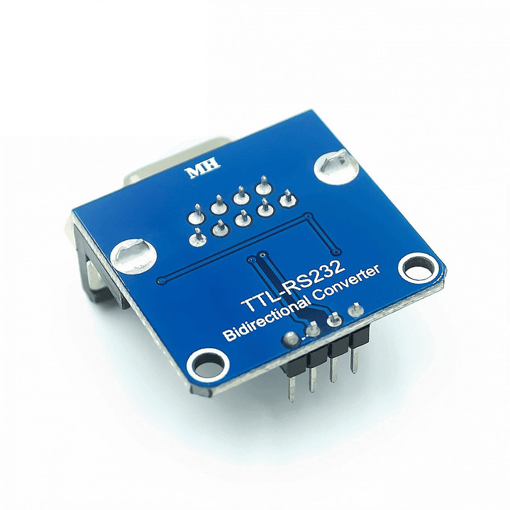 Modulo RS232 TTL MAX3232 DB9 Hembra Conversor Serial 3.3V 5V 2