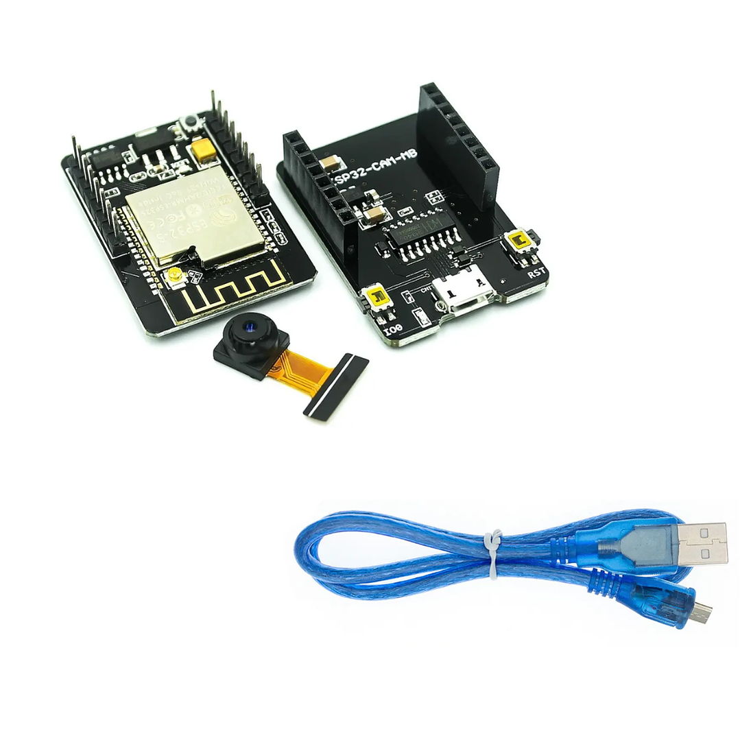 Módulo ESP32-CAM Base USB Cámara OV2640 Cable Incluido USB 4