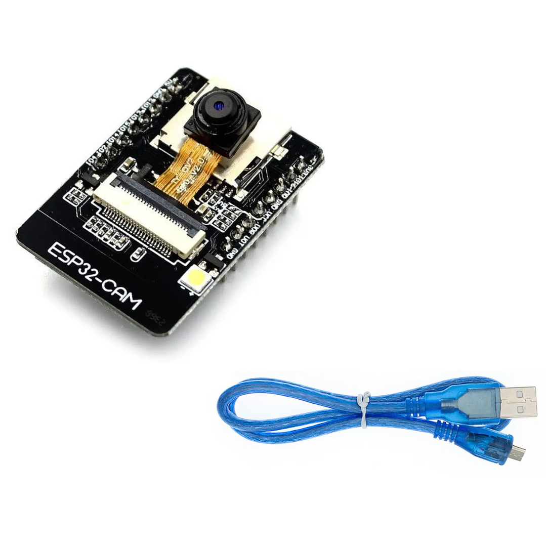 Módulo ESP32-CAM Base USB Cámara OV2640 Cable Incluido USB 2