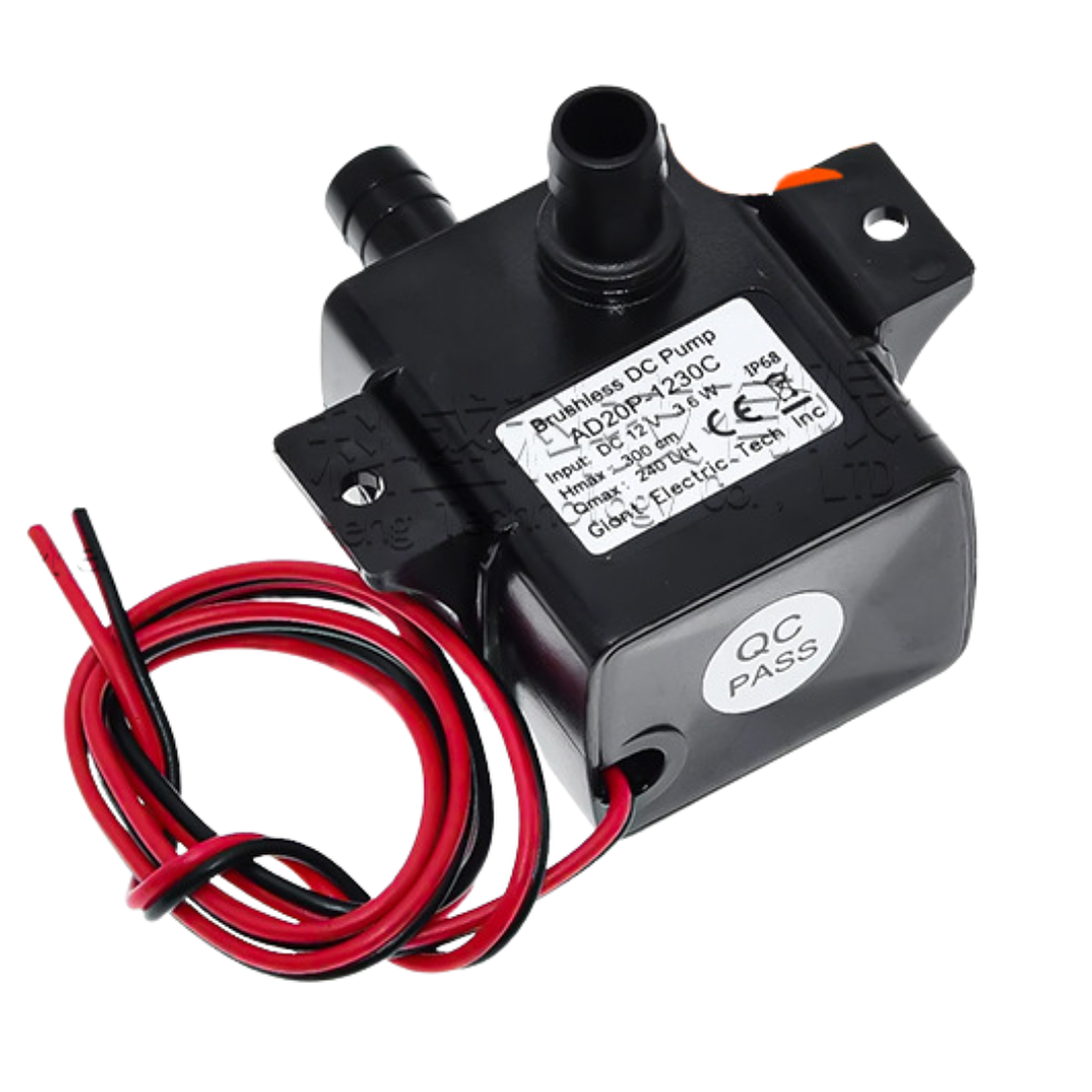 Bomba de Agua DC 12V 4.8W 240L/h Mini Bomba Sin Escobillas 1