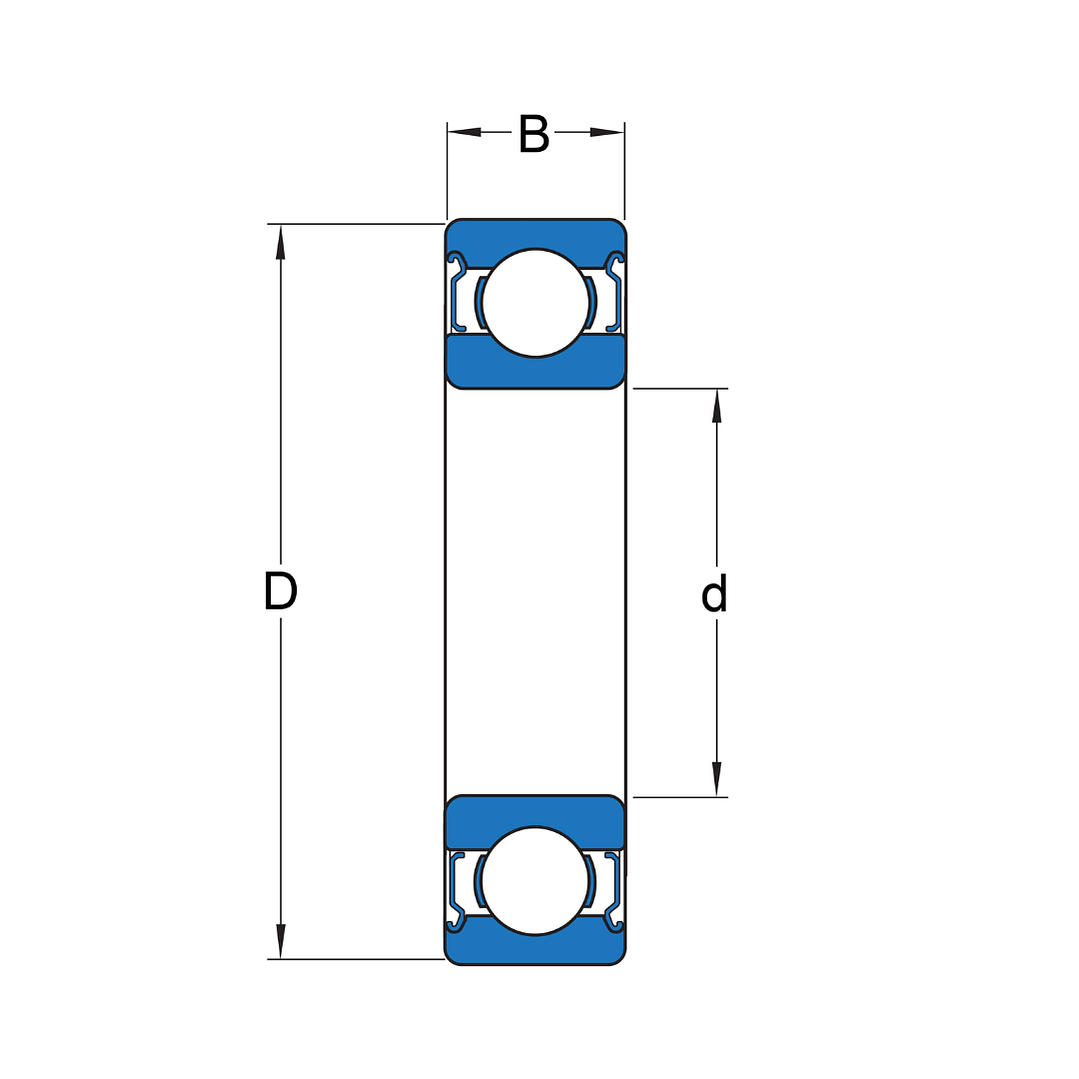 6 unds Rodamiento 625ZZ 5x16x5mm Acero Blindado Doble Metal Miniatura 6