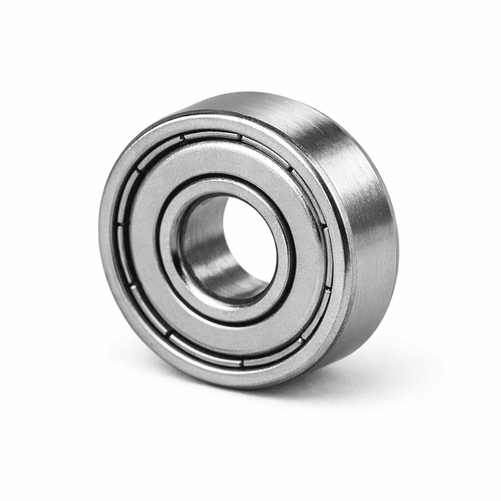 6 Unds Rodamiento Miniatura 624ZZ de Acero (4×13×5 mm) Doble Blindaje 10