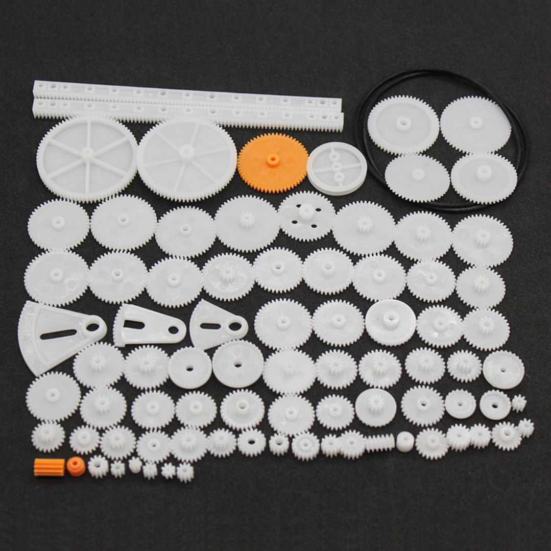 Kit 79 Engranajes Plásticos POM Motor Robot DIY Mod 0.5 5