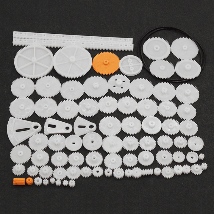 Kit 79 Engranajes Plásticos POM Motor Robot DIY Mod 0.5 5