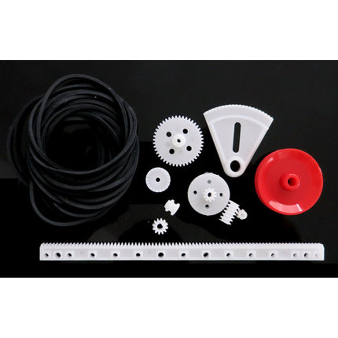Kit 81 Engranajes Plásticos 0.5M DIY Robot Motor Caja 2
