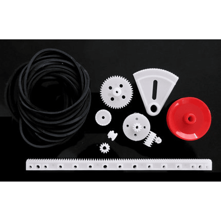 Kit 81 Engranajes Plásticos 0.5M DIY Robot Motor Caja 2