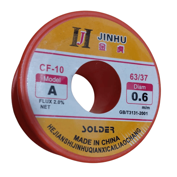 Estaño Soldar 63/37 50g 0.6mm Flux Electrónica Cautín 4