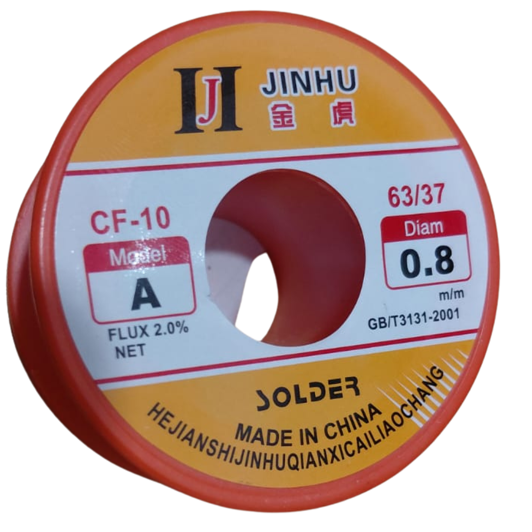 Estaño Soldar 63/37 50g 0.8mm Flux Electrónica Cautín 1