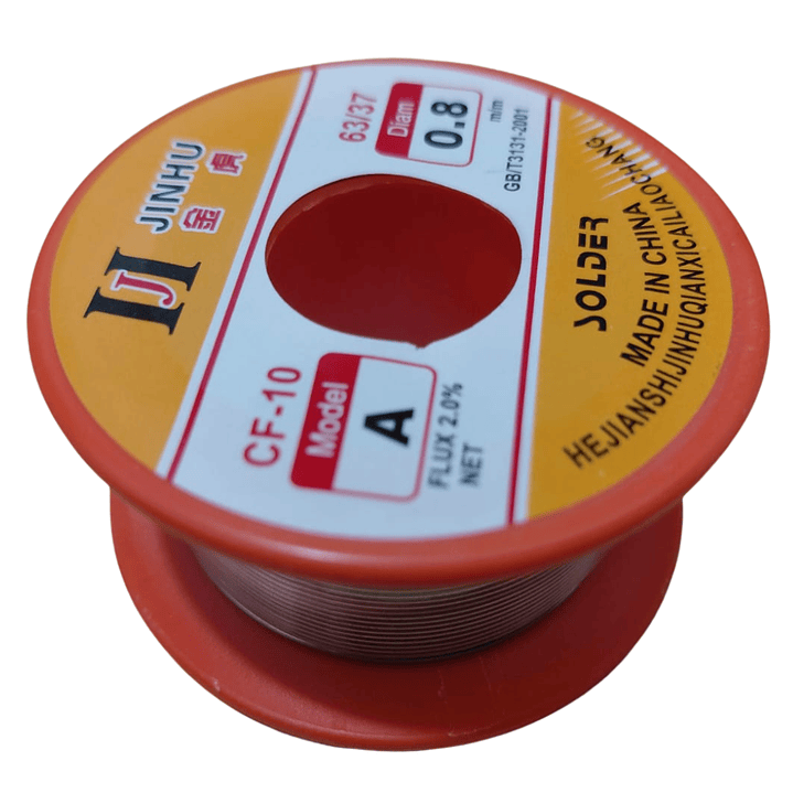 Estaño Soldar 63/37 50g 0.8mm Flux Electrónica Cautín 3