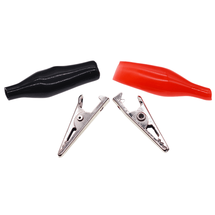 Pinzas Caimán Cocodrilo Medianas 35mm Con Funda 40 Und 2