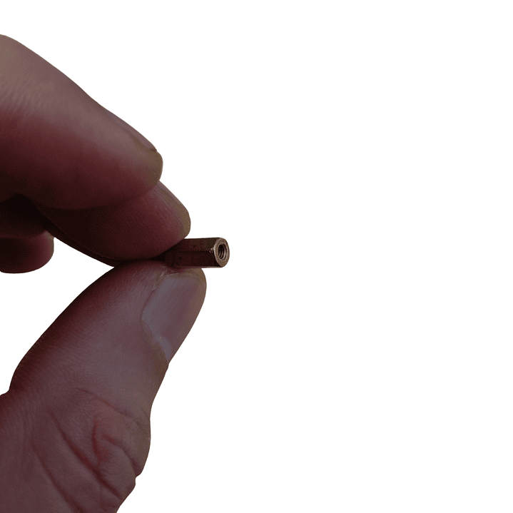 Separador PCB Cobre M2.5 12+6 Macho Hembra Pack 20 2