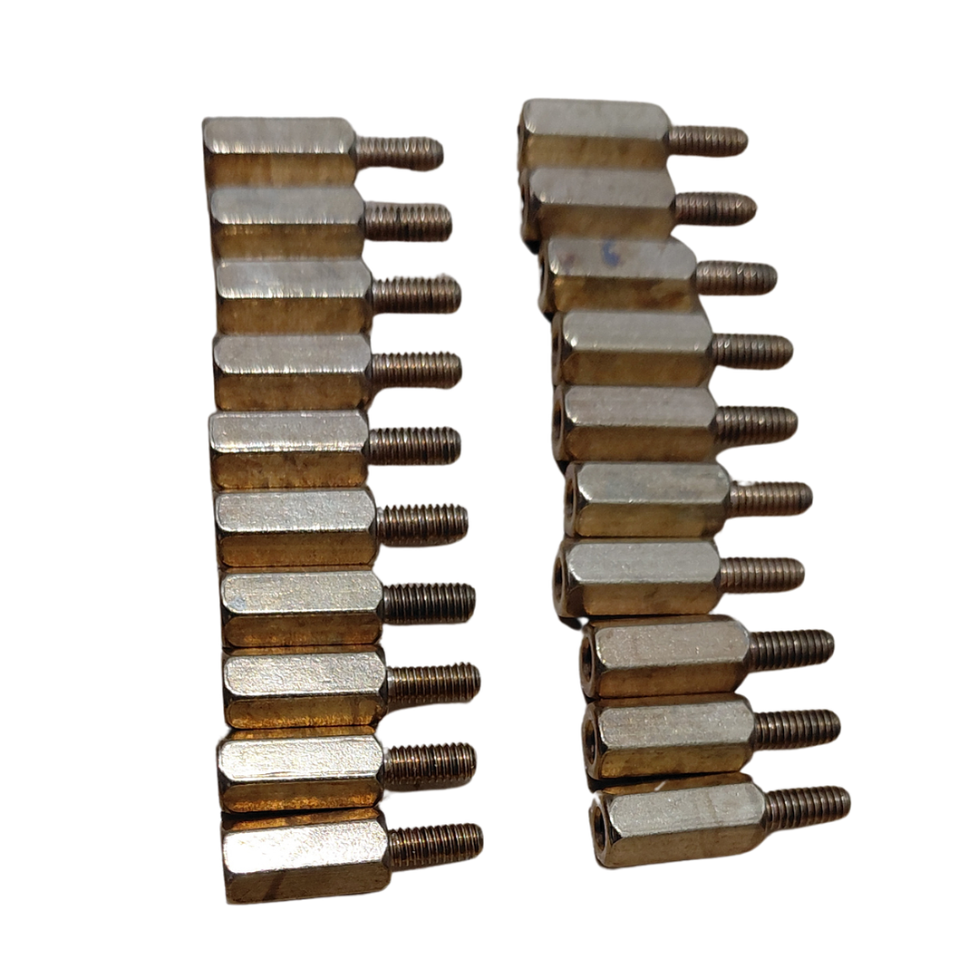 Separador PCB Cobre M3 10+6 Macho Hembra Pack 20 1