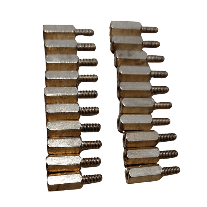 Separador PCB Cobre M3 10+6 Macho Hembra Pack 20 1