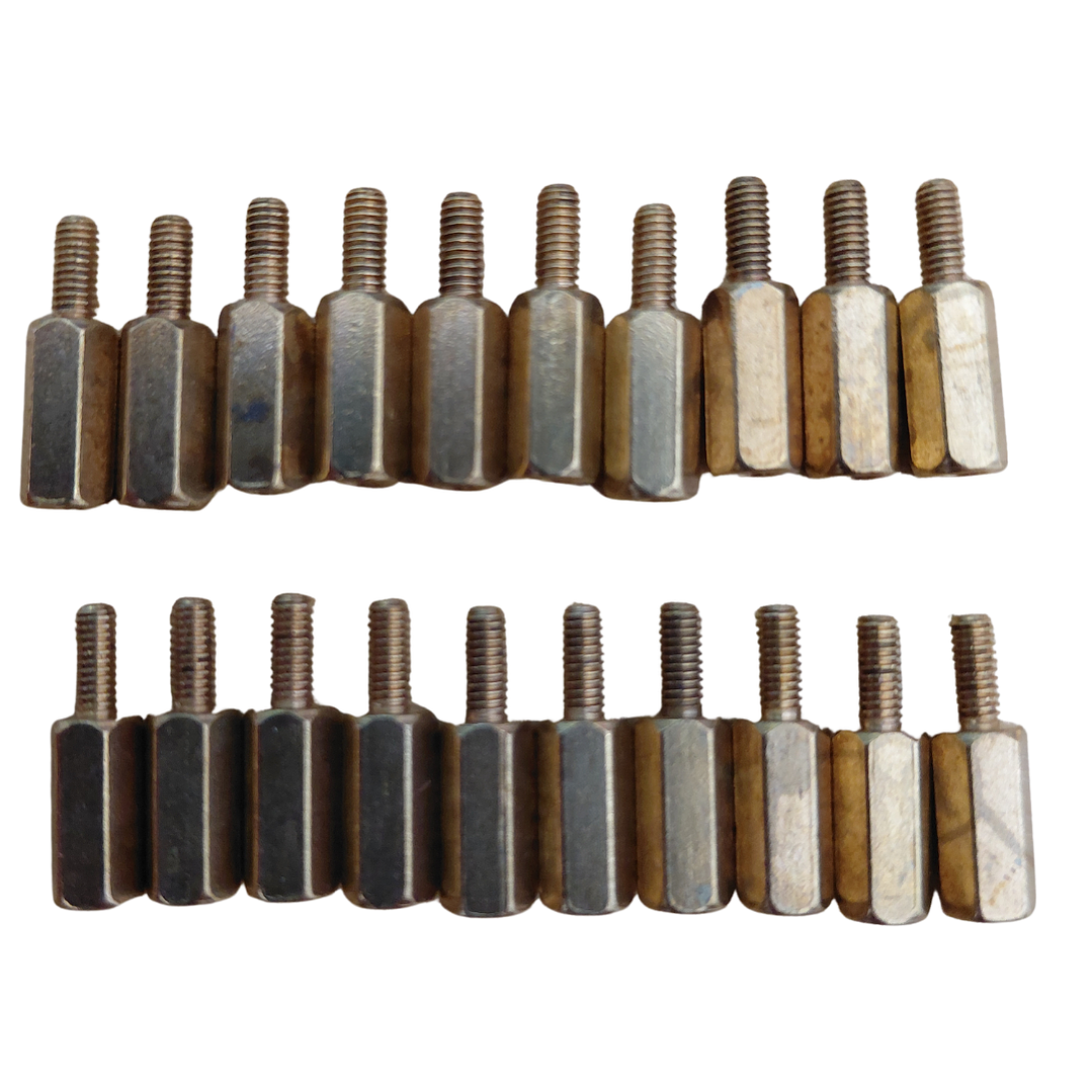 Separador PCB Cobre M3 12+6 Macho Hembra Pack 20 3