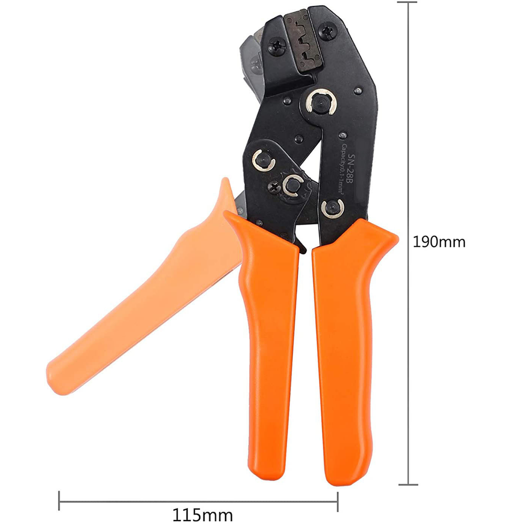 Pinza Crimpadora SN-28B Para Dupont JST XH PH ZH 0.1-1mm² 3