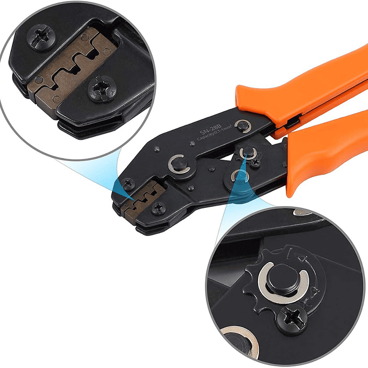 Pinza Crimpadora SN-28B Para Dupont JST XH PH ZH 0.1-1mm² 8
